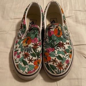 Vans Kids 1.5 Slip on Sneakers Shoes Jungle